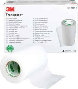 3m 1527-3 Transpore Surgical Tape 7.5 Cm X9.1 M X 3 Inch X 10 Yard