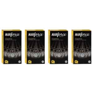 Manforce Overtime Pineapple Condoms 10 Pcs X Pack Of 4