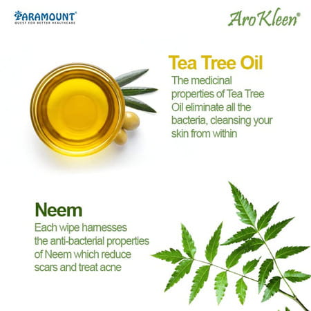 Aro Kleen Facial Wet Wipes 30 Pcs Per Packet Pack Of 6