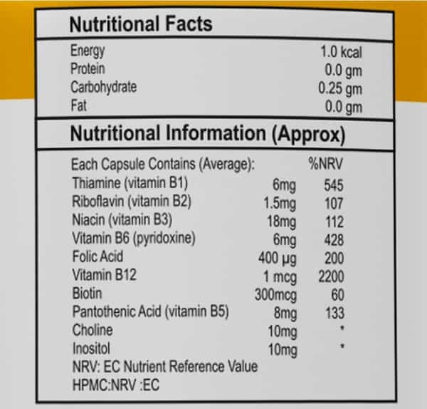 Purefoods Vitamin B-Complex - 60 Capsules