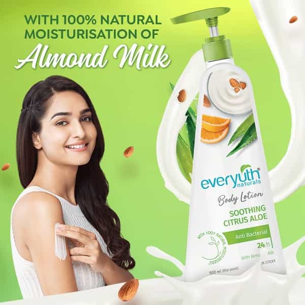 Everyuth Naturals Body Lotion Soothing Citrus Aloe 500Ml