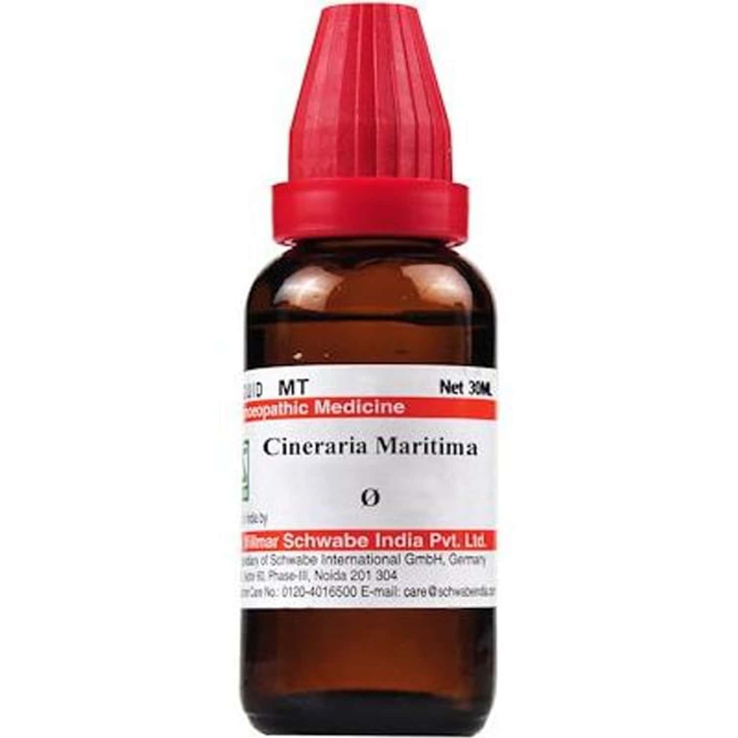 Dr. Willmar Schwabe India Cineraria Maritima Mother Tincture Q 30 Ml