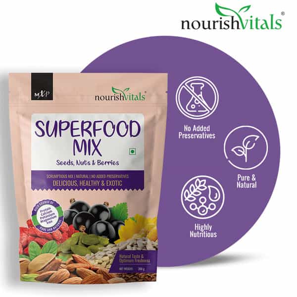 Nourishvitals Healthy Munching Combo | California Roasted And Salted Almonds (200Gm Each)
