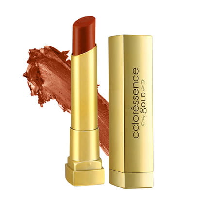 Coloressence Pure Matte Lipstick Velvet Finish Non-Sticky Long Lasting Lip Colour, Valentine Rose 8g