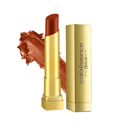 Coloressence Pure Matte Lipstick Velvet Finish Non-Sticky Long Lasting Lip Colour, Valentine Rose 8g