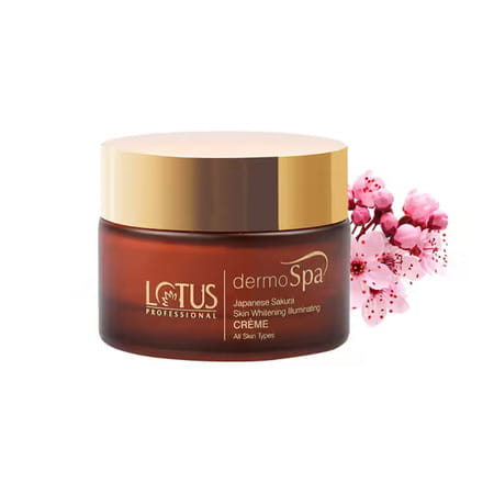 Lotus Professional Dermo Spa Japanese Sakura Skin Whitening & Illuminating Day Cream With Spf20 50g