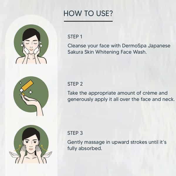 Lotus Professional Dermo Spa Japanese Sakura Skin Whitening & Illuminating Day Cream With Spf20 50G
