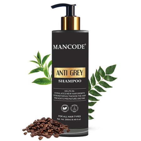 Mancode Anti Grey Shampoo (250gm)
