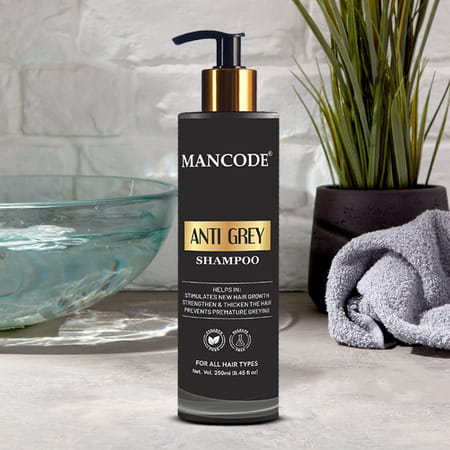Mancode Anti Grey Shampoo (250gm)