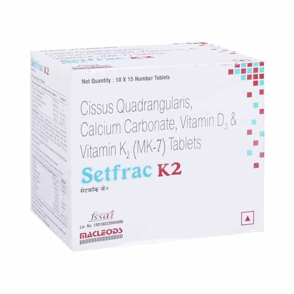 Setfrac K2 Strip Of 15 Tablets