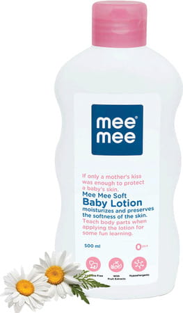 Mee Mee Soft Baby Lotion And Fresh Feel Baby Powder (500 Ml)