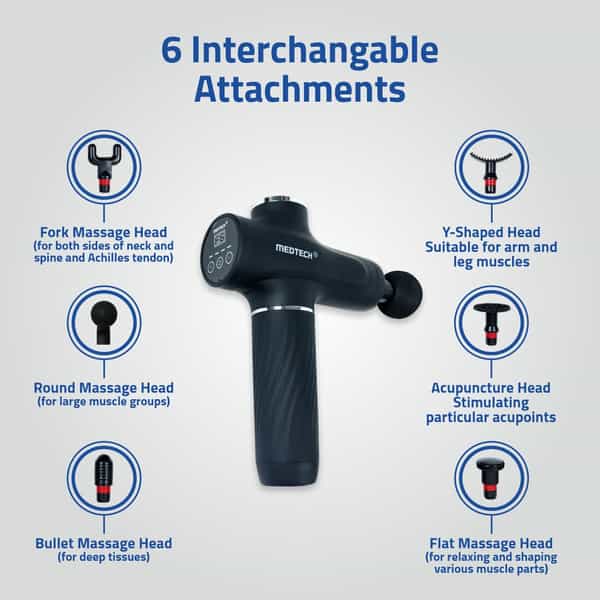 Medtech Massage Gun Massager Gmv1