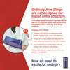 Pug Arm Sling, Designed For Compliance At 90 Degree, With Airmesh Technology & Elongated Pad Cushion