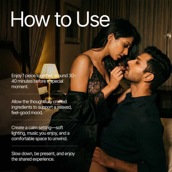 Nooky Mood Enhancing Chocolate For Men & Women - 40Gms
