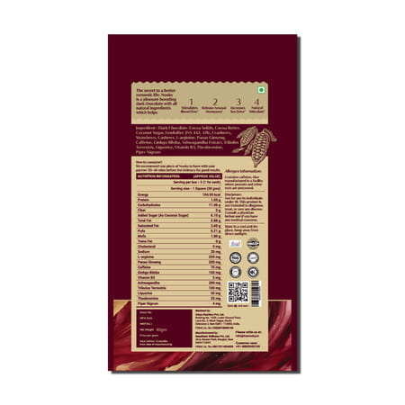 Nooky Mood Enhancing Chocolate For Men & Women - 40gms