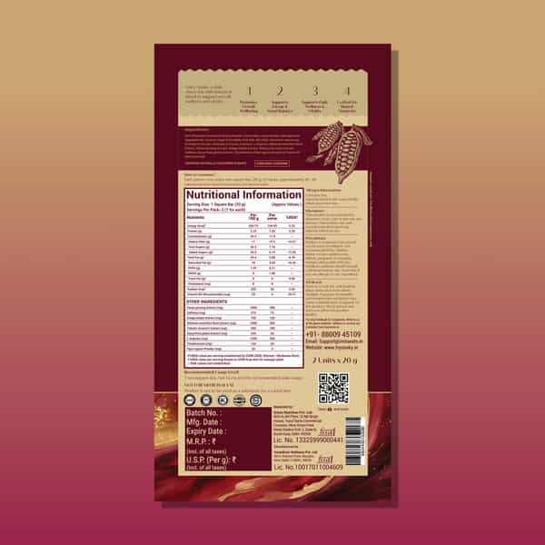 Nooky Mood Enhancing Chocolate For Men & Women - 40Gms