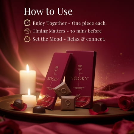 Nooky Mood Enhancing Chocolate For Men & Women - 40gms