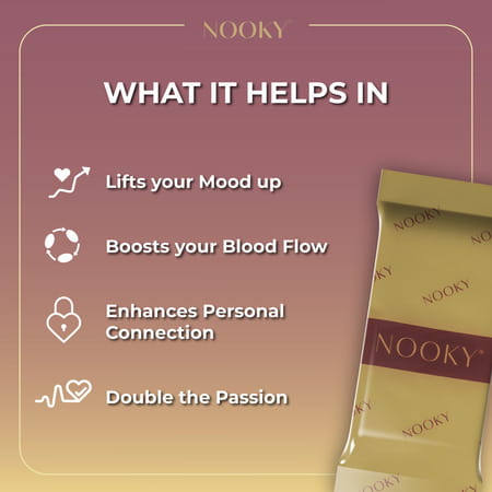Nooky Mood Enhancing Chocolate For Men & Women - 40gms