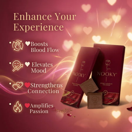 Nooky Mood Enhancing Chocolate For Men & Women - 40gms