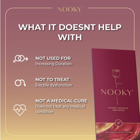 Nooky Mood Enhancing Chocolate For Men & Women - 40gms
