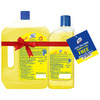 Lizol Disinfectant Surface & Floor Cleaner | Citrus 2L With Citrus Floor Cleaner - 500 Ml