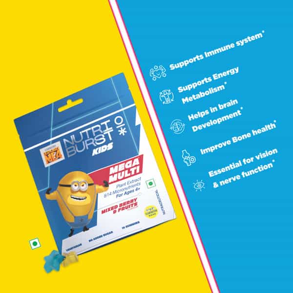 Nutriburst Minions Mega Multi Kids Gummies - 10 Gummies