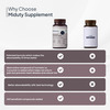 Miduty Complete Turmeric Matrix - Turmeric - Cough Cold - Cholesterol -10X Bioavailable -30 Capsule