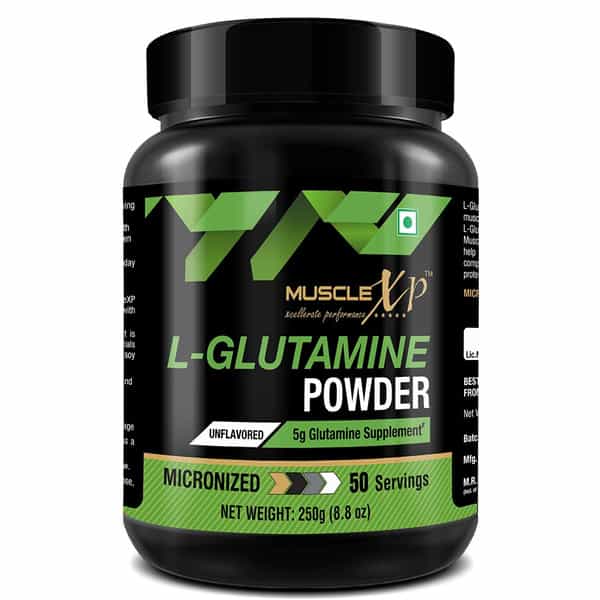 Musclexp L-Glutamine Powder 250G + Omega 3 Advanced Fish Oil 60 Softgels