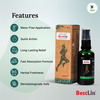Green Milk Bestlin Liniment - Ayurvedic Pain Relief Oil For Joint & Muscle Pain | 50ml (Pack Of 2)