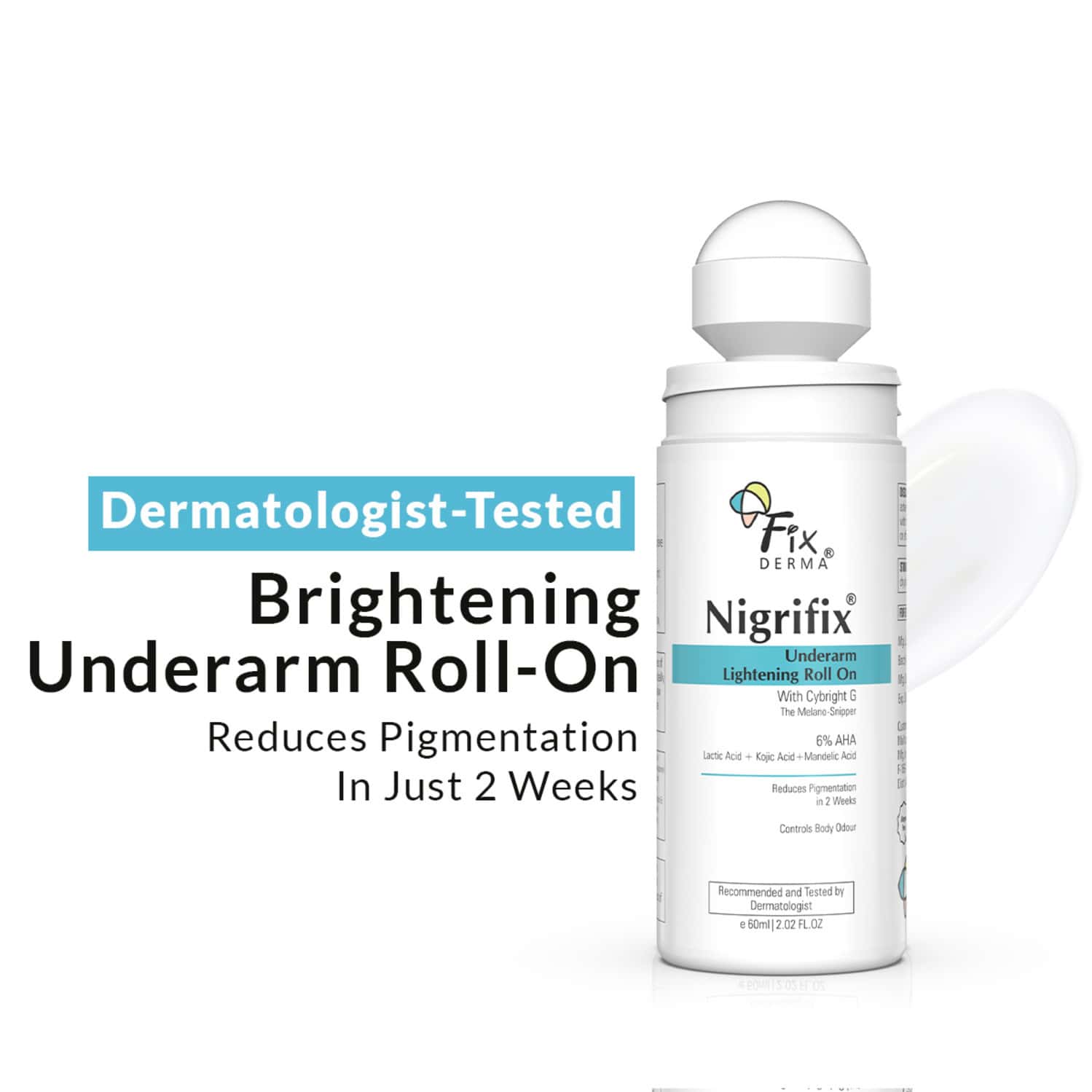 Fixderma Nigrifix Underarm Lightening Roll On 60 Ml