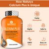 Naturyz Calcium Plus Formula With Vitamin D3 | Zinc And Magnesium (120 Tablets)