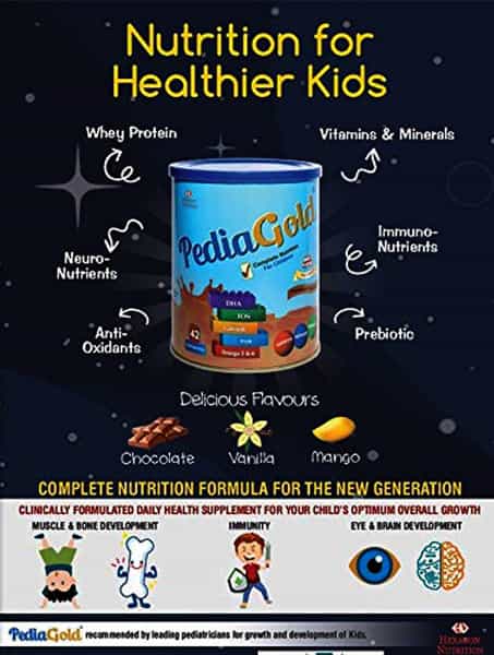 Pediagold Chocolate Nutrition Drink Tin Of 400 G