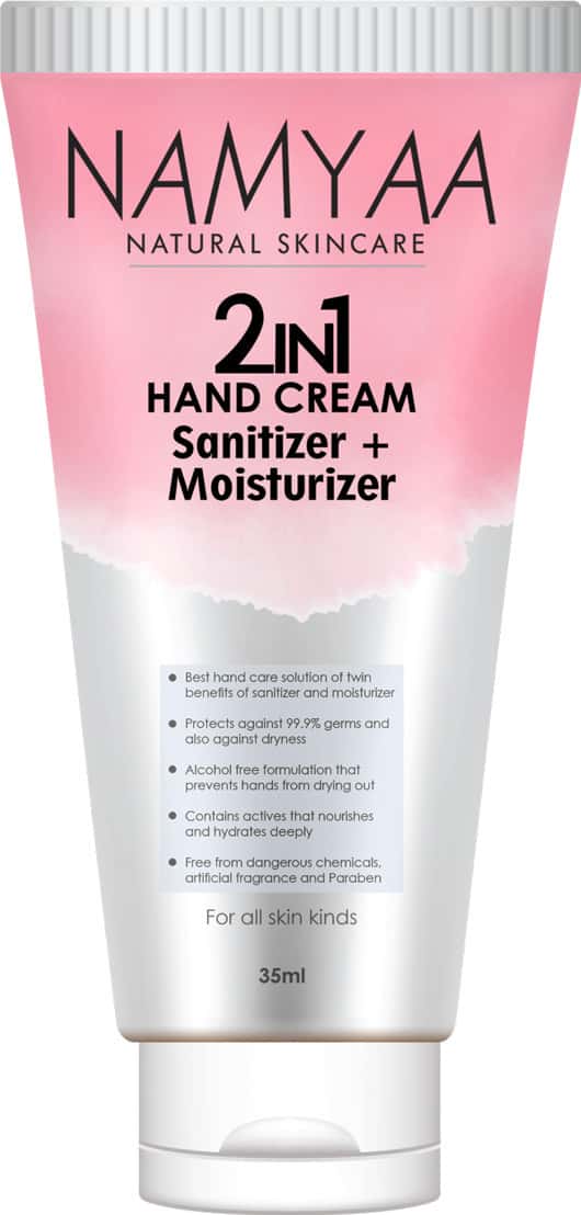 Namyaa 2 In 1 Hand Cream Sanitizer + Moisturizer - 35 Ml