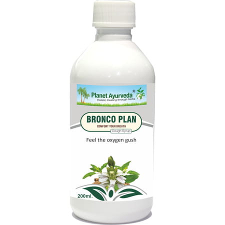 Planet Ayurveda Bronco Plan Syrup - 200ml