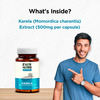 Everherb Karela - Blood Sugar Control - Lowers Bad Cholestrol - Bottle Of 60 Capsules (By Pharmeasy)