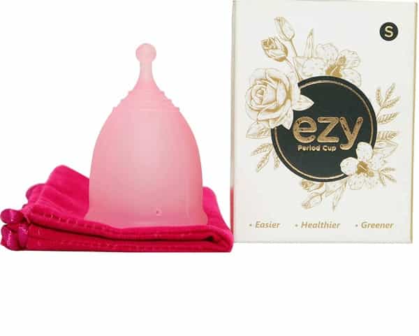 Ezy Menstrual Cup For Medium Flow Pre Child Birth For Women Upto 25 Years (Small)