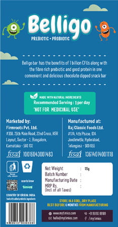 Timios Belligo Bar Pack Of 20-500g