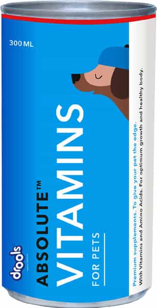 Drools Absolute Vitamin Syrup - Dog Supplement 300Ml