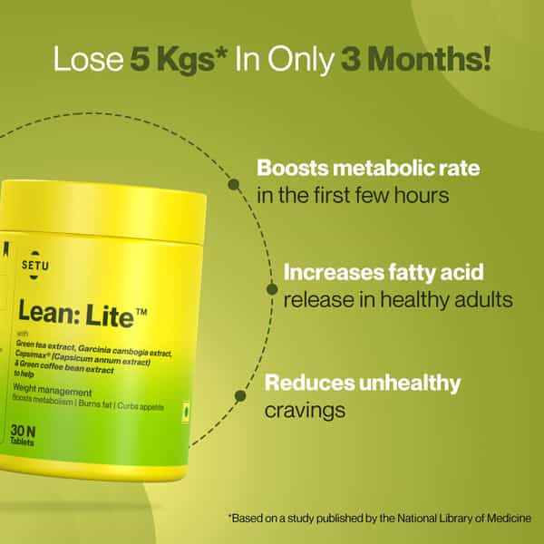 Sleep Sustain 10Mg & Lean Lite Combo Pack | Improves Sleep & Weight Management