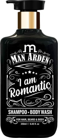 Man Arden Romantic Combo- Romantic Shampoo - Body Wash 250ml + De Tan Coffee Face Scrub100ml