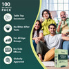 Zindagi Stevia Powder Sachets| Natural Stevia Extract| Zero Calories|100 Sachets| Pack Of 15