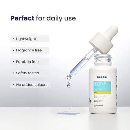 Re'Equil Pitstop Blue Niacinamide Serum