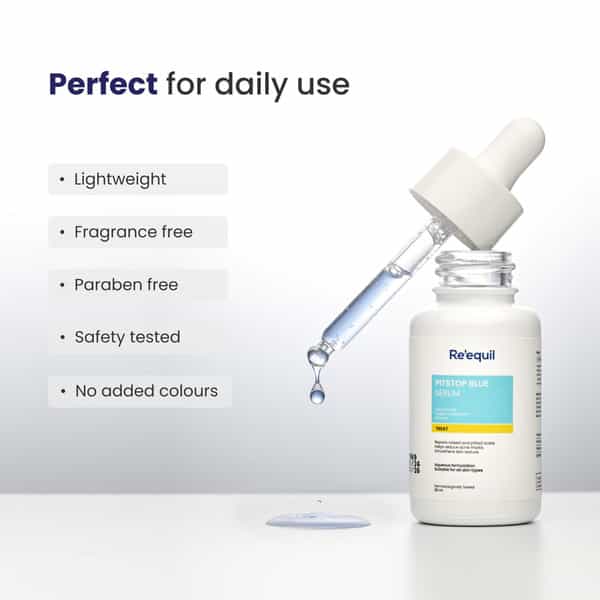 Re'equil Pitstop Blue Niacinamide Serum