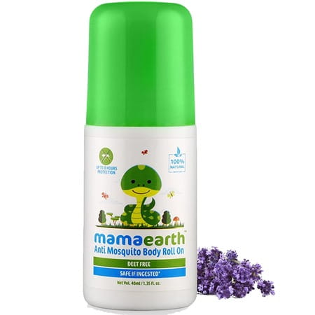 Mamaearth Natural Anti Mosquito Roll-On Tube Of 40 Ml