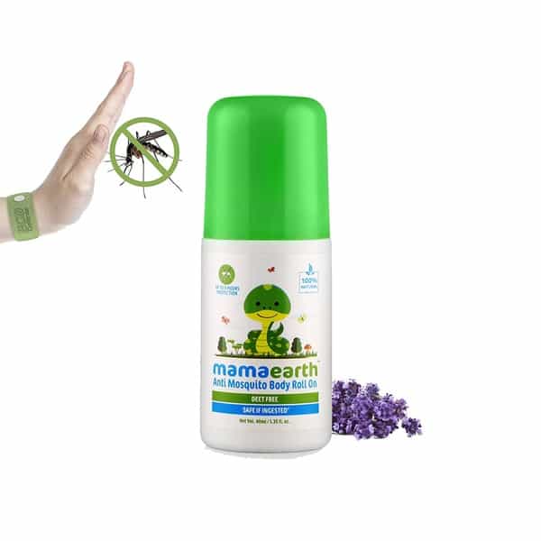 Mamaearth Natural Anti Mosquito Roll-On Tube Of 40 Ml