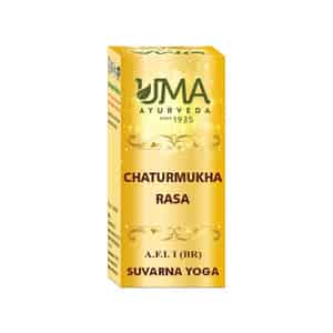 Uma Ayurveda Chaturmukha Ras Ayurvedic Tablets 10 Tab