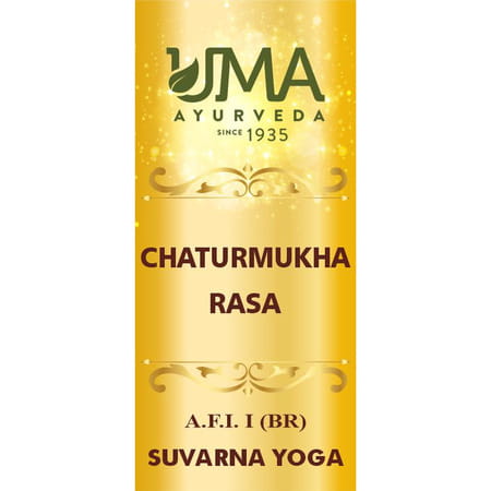 Uma Ayurveda Chaturmukha Ras Ayurvedic Tablets 10 Tab