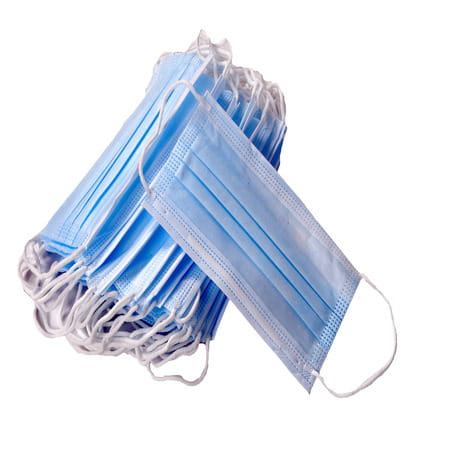 Advind Healthcare Non- Woven Disposable 3 Ply Surgical Mask With Melt Blown Fabric (Pack Of 300)
