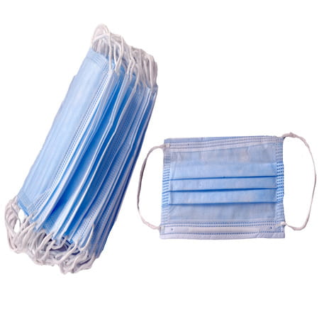 Advind Healthcare Non- Woven Disposable 3 Ply Surgical Mask With Melt Blown Fabric (Pack Of 300)