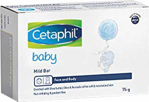 Cetaphil Baby Mild Bar For Face And Body Pack Of 3 (75G X 3 Sensitive Skin)